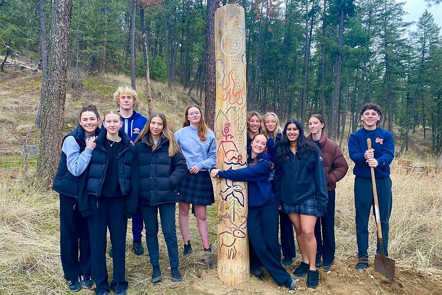 Walking with Purpose: A Story Pole for Stewardship and Legacy